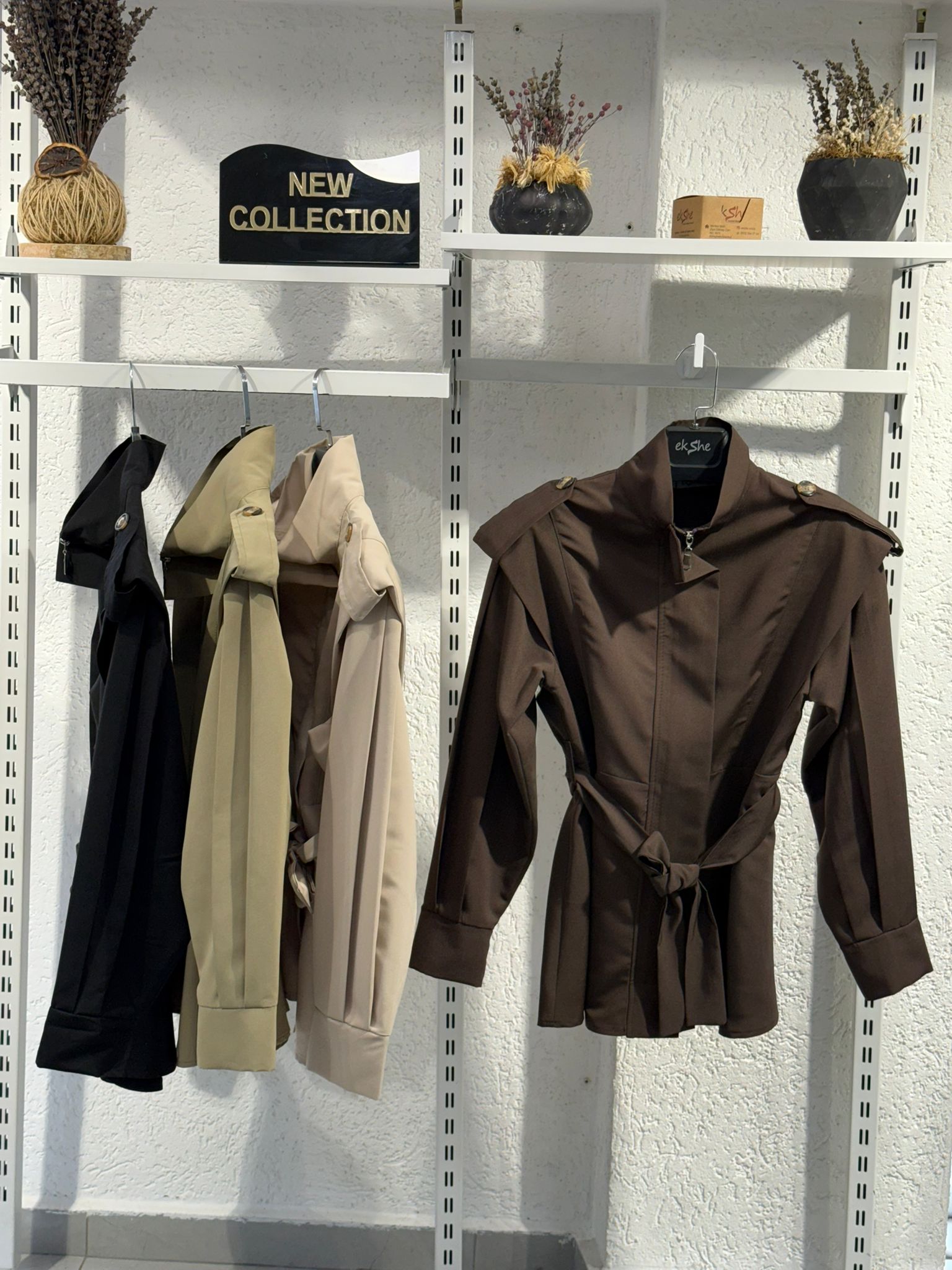 Karipkız Moda kahve trençkot koleksiyonu