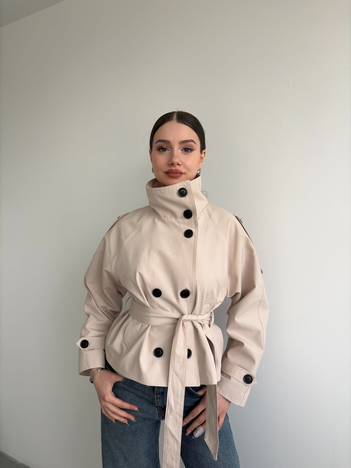 Karipkız Moda kadın trençkot koleksiyonu